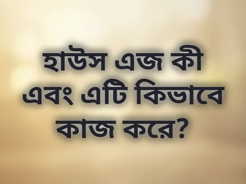 হাউস এজ গাইড